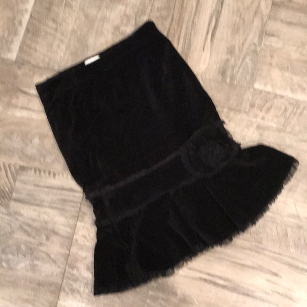 Girl’s Childrens Place Velvet Pencil Skirt